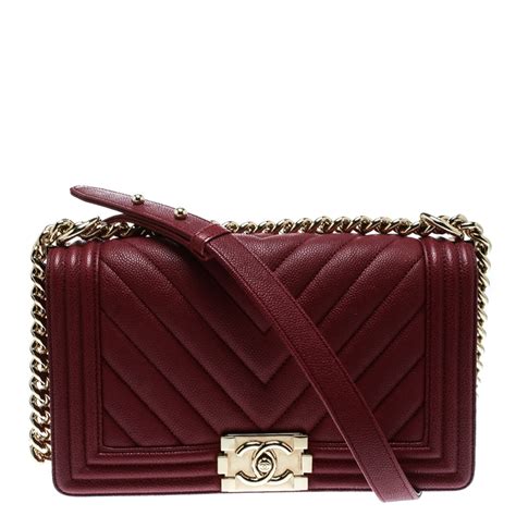 chanel small quilted boy flap bag burgundy|boys Chanel flap bag.